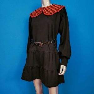 🆕️ 🤠🐎 VIOLET ROMANCE Western Gingham Mini Smock Dress // (NWT)